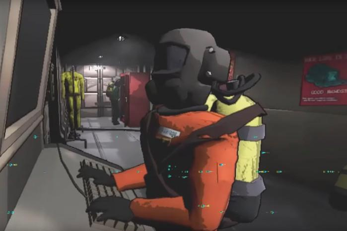 radio times lethal company max players An employee from the Lethal Company trailer wearing an orange jumpsuit
