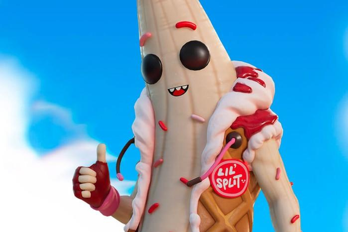 Fortnite-Season-OG-schedule Peely, a banana-based Fortnite character, gives a thumbs up in this official image.
